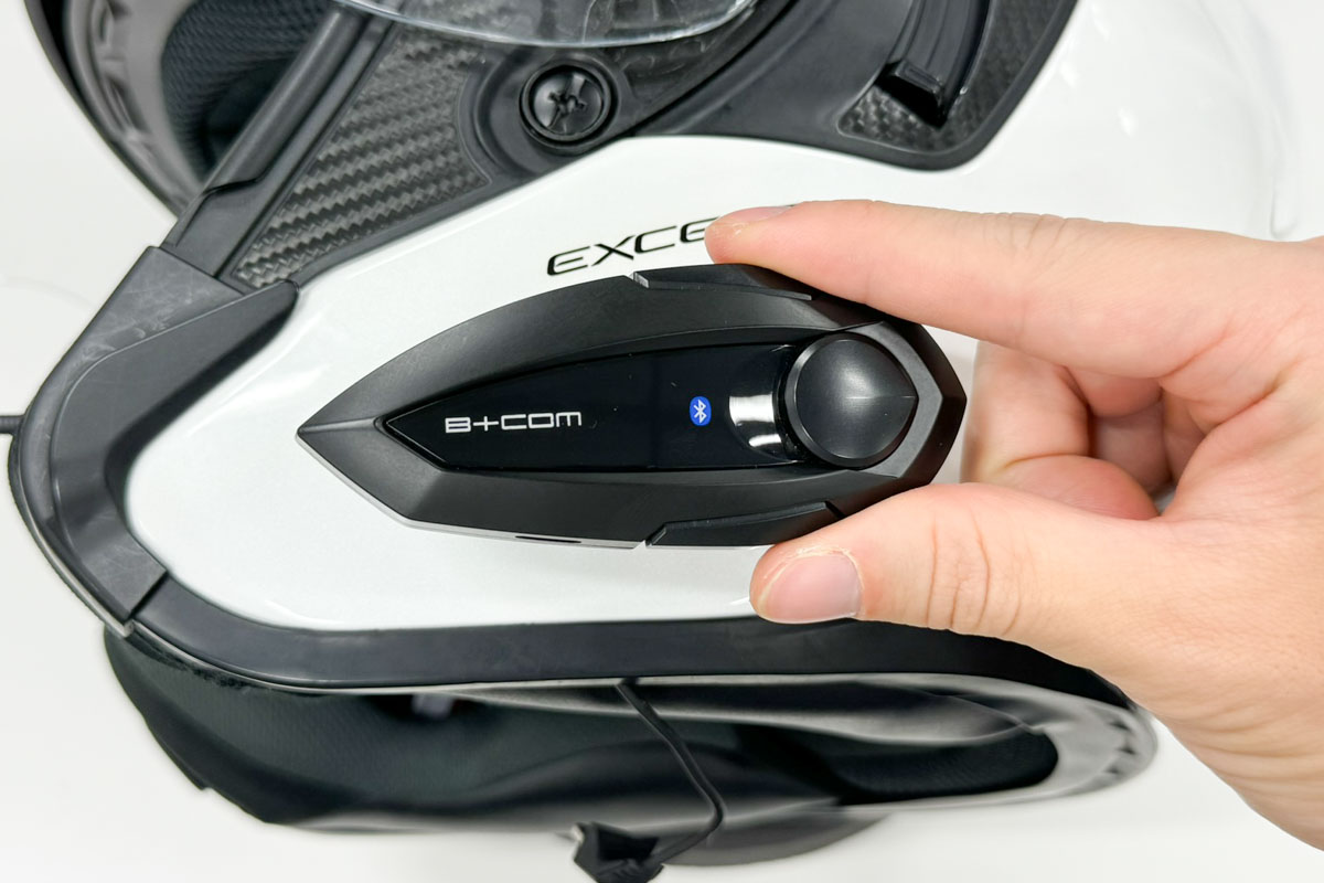 B+COM TALK バイク用インカム ジェットヘルメット取付方法 OGK KABUTO